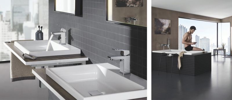 Remplacement de robinetterie, toilettes suspendus Grohé sur Aix