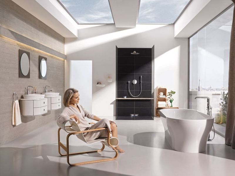 Remplacement de robinetterie, toilettes suspendus Grohé sur Aix